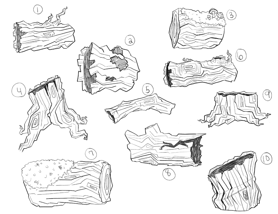 Storyboard style frame